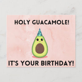 Heilige Guacamole, je verjaardag! Funny Card Briefkaart