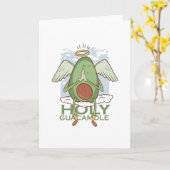 Heilige Guacamole Kaart (Gele Bloem)