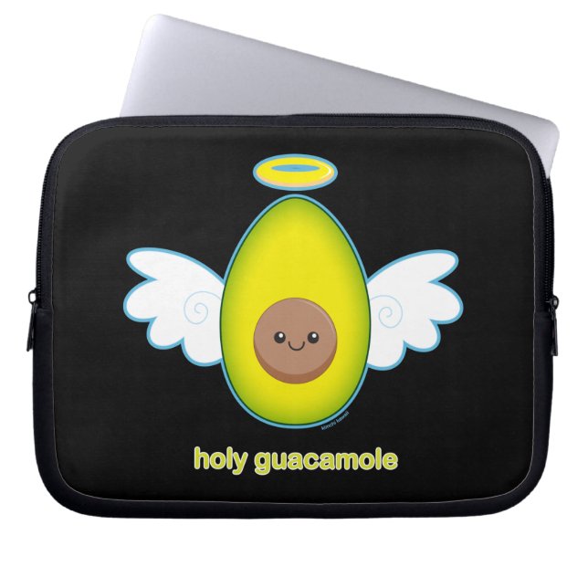 Heilige Guacamole Laptop Sleeve (Voorkant)