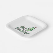 Heilige Guacamole Papieren Bordje (Gebogen)