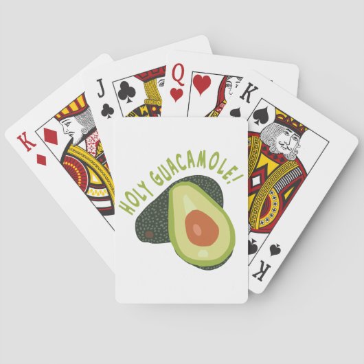 Heilige Guacamole Pokerkaarten (Achterkant)