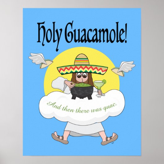 Heilige Guacamole Poster (Voorkant)