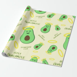 Heilige Guacamole schatteavocado Cadeaupapier
