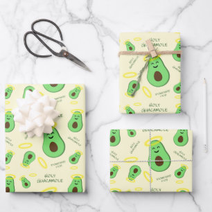 Heilige Guacamole schatteavocado Inpakpapier Vel