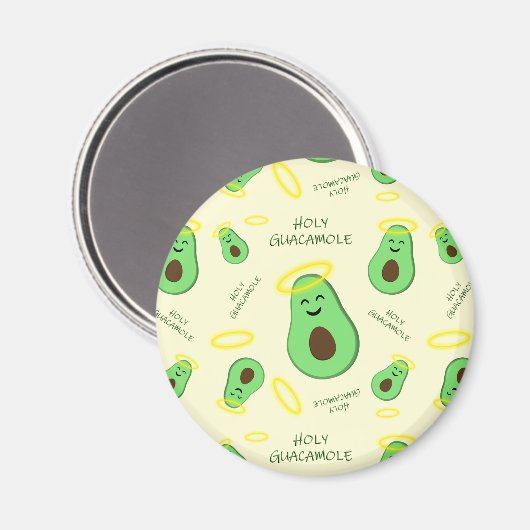 Heilige Guacamole schatteavocado Magneet (Voorkant / Achterkant)
