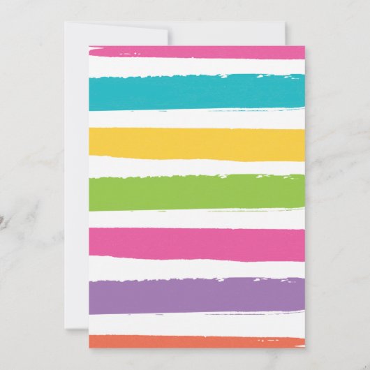 Heilige Guacamole Uno 1ste verjaardag Cactus Fiest Kaart (Achterkant)