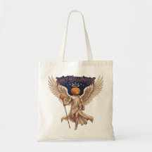 Heilige Halloween Engel Pompoen Gotische Vintage I
