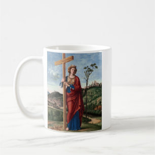Heilige Helena met het Ware Kruis Heilige Kunst Koffiemok