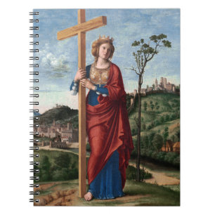 Heilige Helena met het Ware Kruis Heilige Kunst Notitieboek