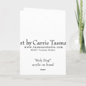 Heilige Hond! Kaart (Achterkant)