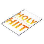 Heilige Hoogte - Hiit Workout, Interval Training Notitieboek (Linkerzijde)