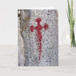 Heilige James Cross Card Kaart