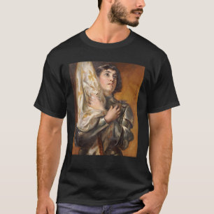 Heilige Jeanne d'Arc Portret schilderen Katholieke T-shirt