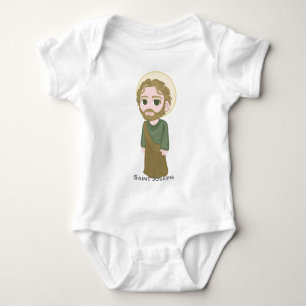 Heilige Joseph Cute Catholic Romper