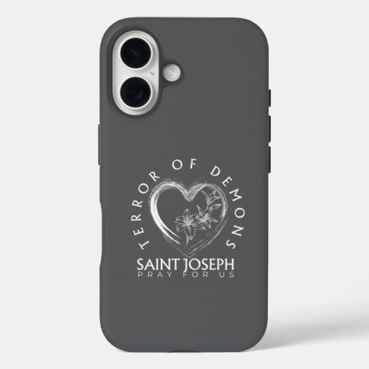Heilige Jozef Terreur van de demonen Case-Mate iPhone Case (Achterkant)