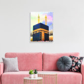 Heilige Ka'aba Islamitische Kunst Canvas Afdruk (Insitu (Woonkamer))