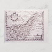 Heilige Kaart van Palestina, het beloofde land (Voorkant)