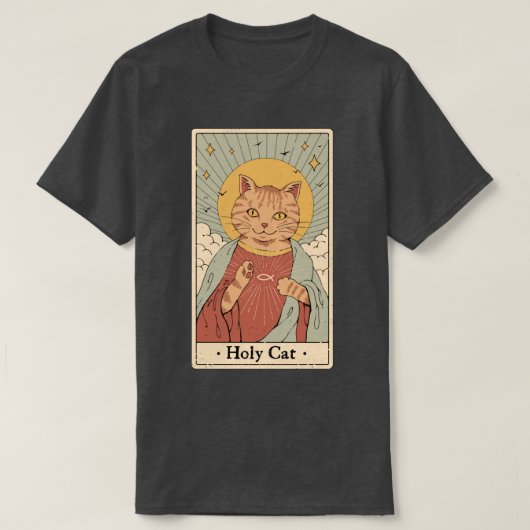 Heilige Kat T-shirt (Design voorkant)