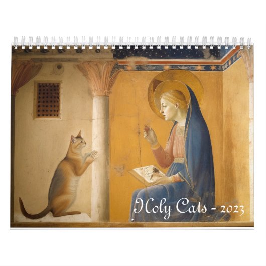 Heilige Katten en Heiligen Kalender (Hoes)