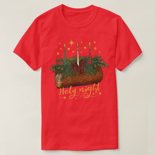 Heilige Kerstmis T-shirt (Design voorkant)