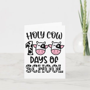 Heilige Koe 100 dagen van de Kinder Schoolleraars Kaart