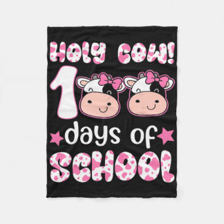 Heilige Koe 100 dagen van de leerlingen Fleece Deken