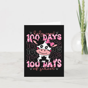 Heilige Koe 100 dagen van school meisjes leraren s Kaart
