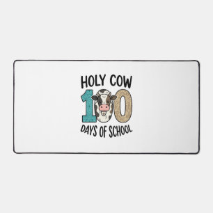 Heilige Koe 100 Dagen van School Vintage Koe Shirt Bureaumat
