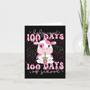 Heilige Koe 100 dagen van schoolleraren Studenten Kaart