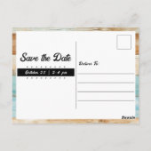Heilige Koe 1e Verjaardag Save The Date Briefkaart (Achterkant)