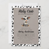 Heilige Koe Baby shower Kaart (Voorkant)
