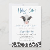 Heilige Koe Baby shower Kaart (Voorkant)