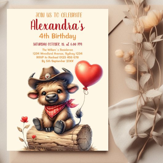 Heilige Koe Birthday Kaart