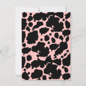 Heilige Koe Birthday Partij Kaart (Achterkant)