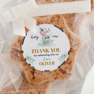 Heilige Koe Birthday Sticker Labels