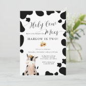 Heilige Koe Boerderij Zonnebloem Kaart (Staand voorkant)