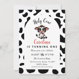 Heilige Koe die één wordt Feestdagenkaart