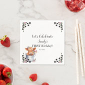 Heilige Koe Eerste verjaardag Servet (Insitu)