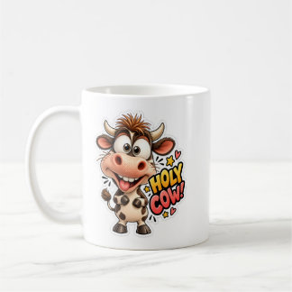 🐄😄 Heilige Koe! Grappige Mok ☕✨