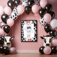 Heilige Koe, het is een Girl Baby shower Welcome P