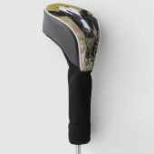 Heilige Koe! Het is een Holstein Friesian! Golfheadcover (Schuin)