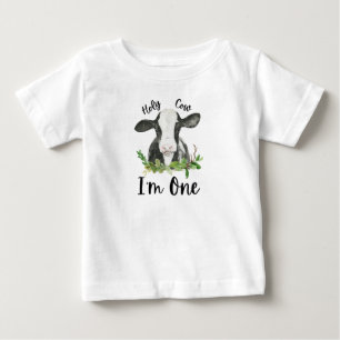 Heilige Koe Ik Ben 1 Jaar Baby T-Shirt