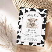 Heilige Koe Ik ben 1 Koe meisje 1 uitnodiging