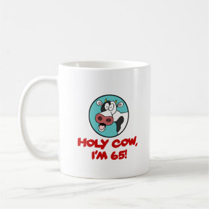 Heilige Koe Ik ben 65 Funny Cartoon Mok