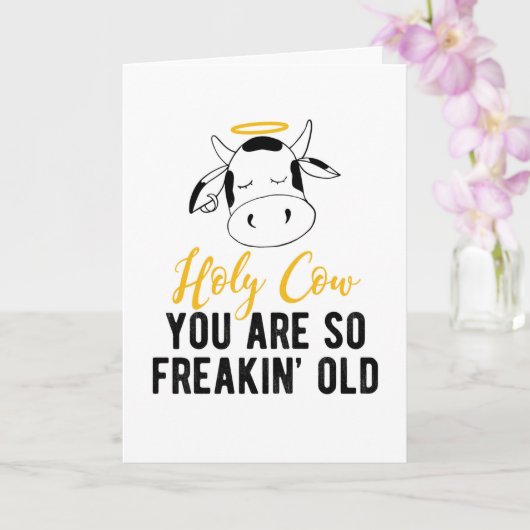 Heilige Koe, U bent zo'n verdomde oude Kaart (Orchidee)