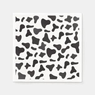 Heilige Koe Verjaardag Koeienprint Boerderij Servet