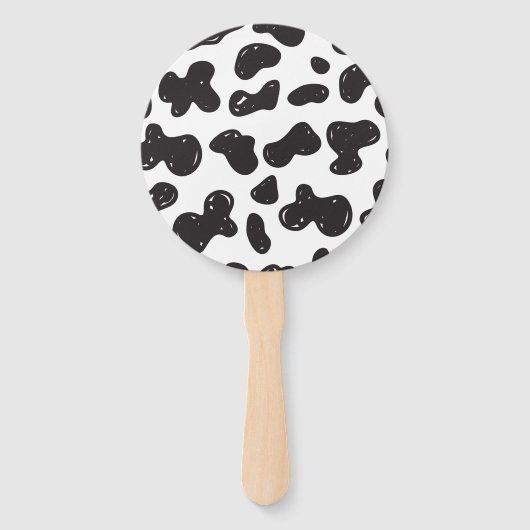 Heilige Koe, we zeiden dat ik Moo gepersonaliseerd Handwaaier (Achterkant)