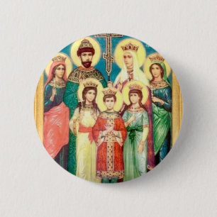 Heilige Koninklijke Martelaars Ronde Button 5,7 Cm