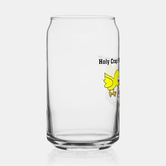 Heilige krap! Pete, ben jij dat? Blikvorm Glas (Rechts)