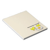 Heilige krap! Pete, ben jij dat? Grappig Notitieblok (Schuin)